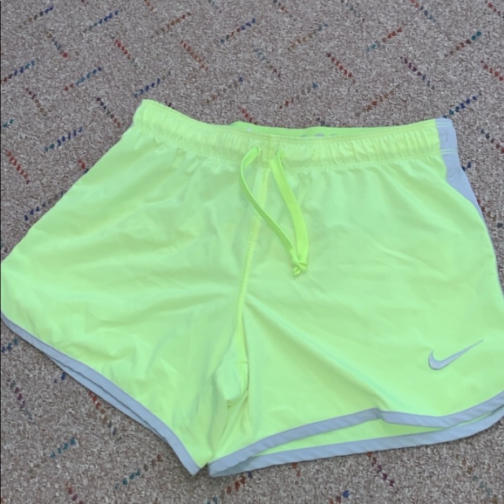 Lime Green Nike Shorts